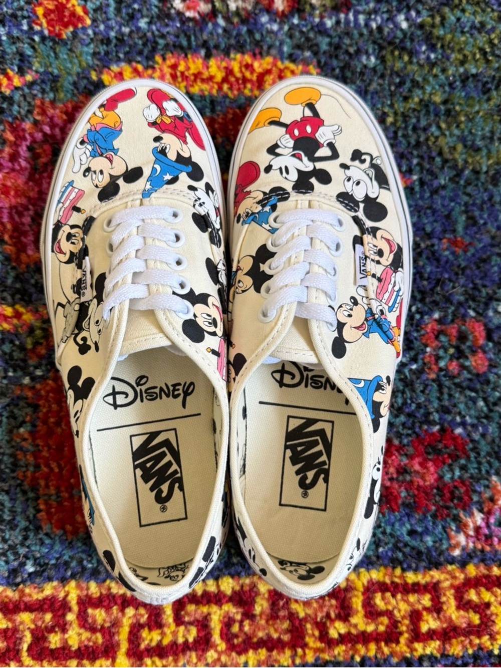 Rare Vans x Mickeys 90th birthday authentics Disney - Picture 4 of 13